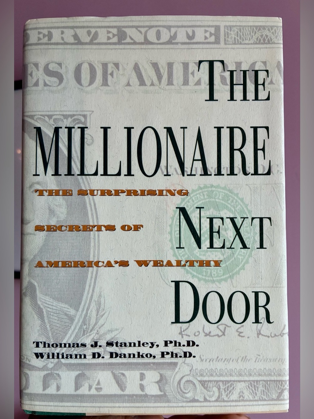 The Millionaire Next Door 20th Anniversary Edition - Hardcover book